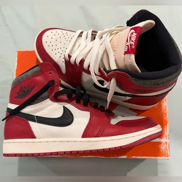 Nike Air Jordan 1 Retro High OG ‘Chicago Lost & Found’ Men’s Size 8 - Picture 1 of 15